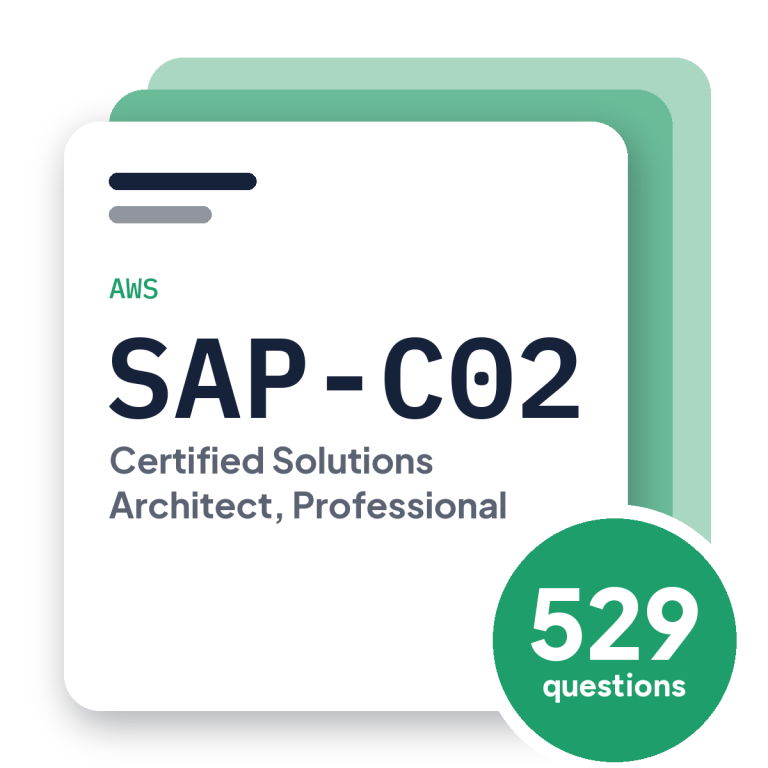 AWS SAP-C02 Exam Practice Questions, practice question pack