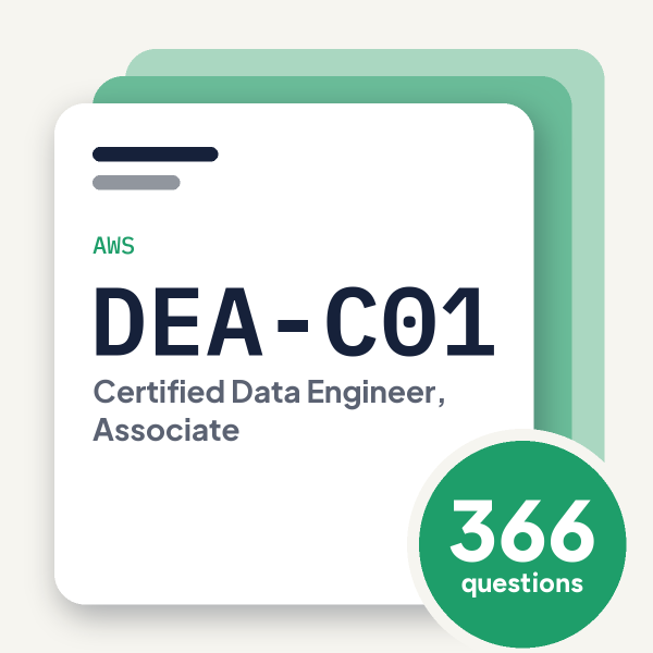 AWS DEA-C01 Exam Practice Questions, practice question pack