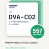 Cover of the AWS DVA-C02 Exam Practice Questions pack