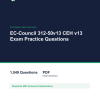 Cover of the EC-Council 312-50v13 CEH v13 Exam Practice Questions pack