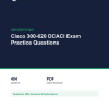Cisco 300-620 DCACI Exam Practice Questions Cover of the Cisco 300-620 DCACI Exam Practice Questions pack