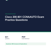 Cover of the Cisco 200-901 CCNAAUTO Exam Practice Questions pack
