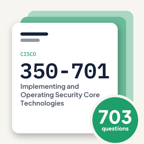 Cisco 350-701 SCOR Exam Practice Questions Cisco 350-701 SCOR Exam Practice Questions, practice question pack