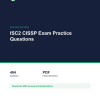 Cover of the ISC2 CISSP Exam Practice Questions pack