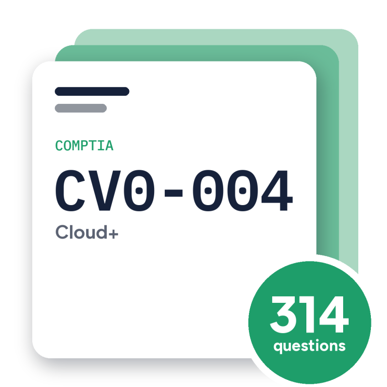 CompTIA Cloud+ CV0-004 Exam Practice Questions, practice question pack
