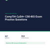 Cover of the CompTIA CySA+ CS0-003 Exam Practice Questions pack