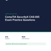 Cover of the CompTIA SecurityX CAS-005 Exam Practice Questions pack