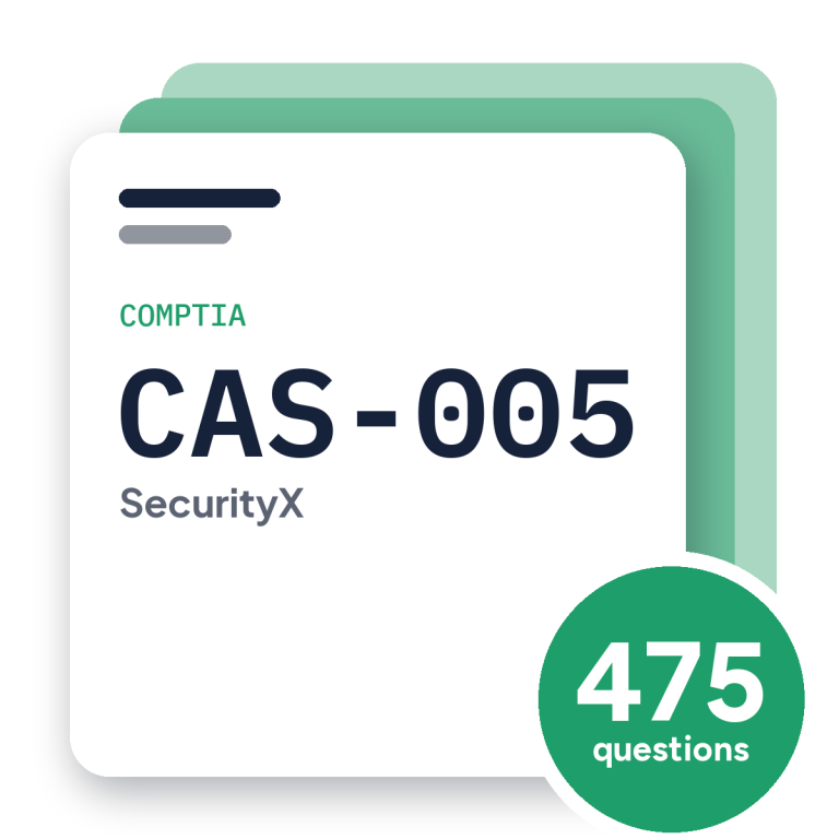 CompTIA SecurityX CAS-005 Exam Practice Questions, practice question pack