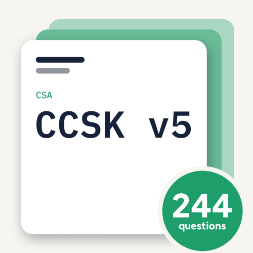 CSA CCSK v5 Exam Practice Questions, practice question pack