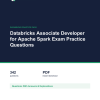 Cover of the Databricks Associate Developer for Apache Spark Exam Practice Questions pack