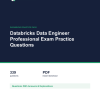 Cover of the Databricks Data Engineer Professional Exam Practice Questions pack