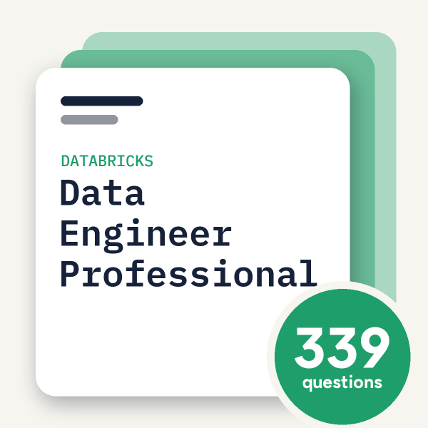 Databricks Data Engineer Professional Exam Practice Questions, practice question pack
