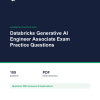 Cover of the Databricks Generative AI Engineer Associate Exam Practice Questions pack