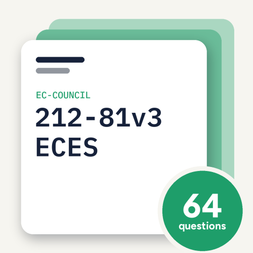 EC-Council 212-81v3 ECES Exam Practice Questions, practice question pack