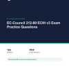 Cover of the EC-Council 212-89 ECIH v3 Exam Practice Questions pack