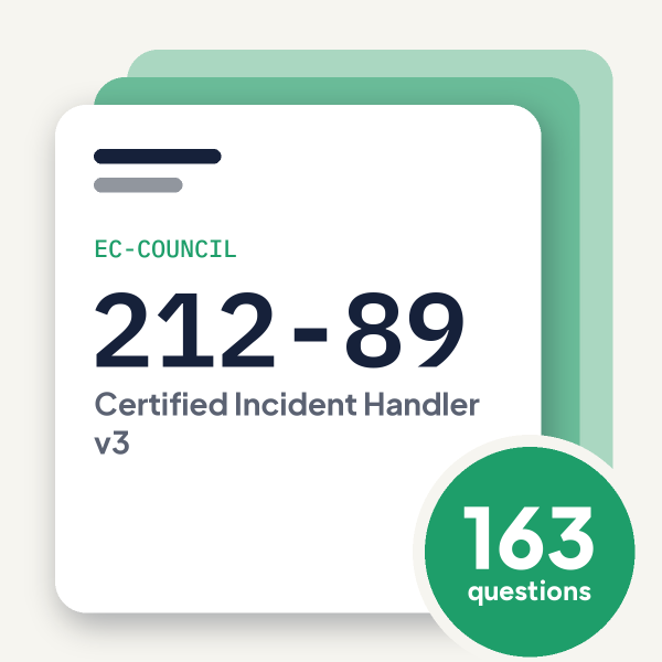 EC-Council 212-89 ECIH v3 Exam Practice Questions, practice question pack