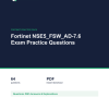 Fortinet NSE5_FSW_AD-7.6 Exam Practice Questions Cover of the Fortinet NSE5_FSW_AD-7.6 Exam Practice Questions pack