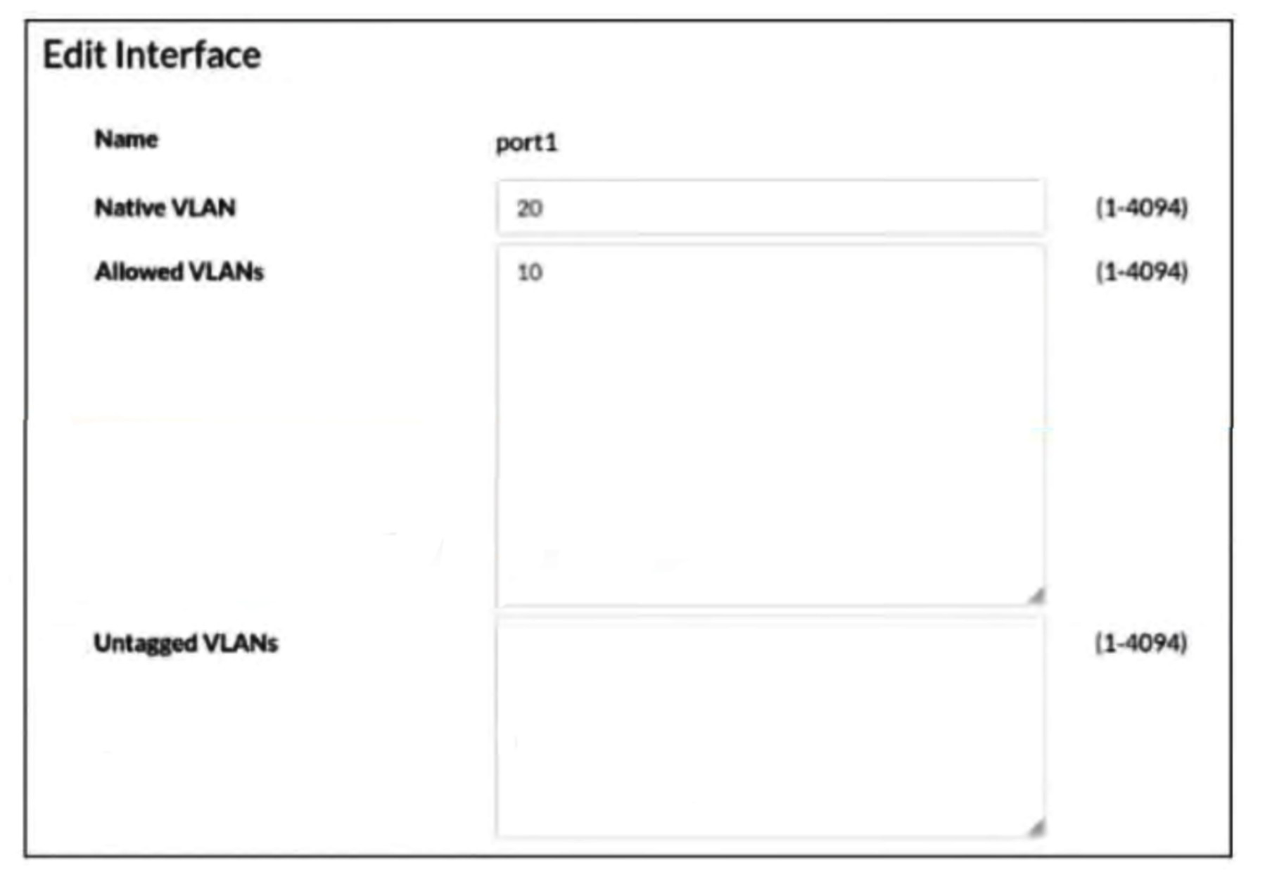 Exhibit for question 9