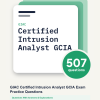 Cover of the GIAC Certified Intrusion Analyst GCIA Exam Practice Questions pack