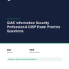 GIAC Information Security Professional GISP Exam Practice Questions Cover of the GIAC Information Security Professional GISP Exam Practice Questions pack