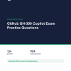 Cover of the GitHub GH-300 Copilot Exam Practice Questions pack