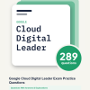 Cover of the Google Cloud Digital Leader Exam Practice Questions pack