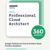 Cover of the Google Professional Cloud Architect Exam Practice Questions pack