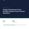 Google Professional Cloud DevOps Engineer Exam Practice Questions Cover of the Google Professional Cloud DevOps Engineer Exam Practice Questions pack