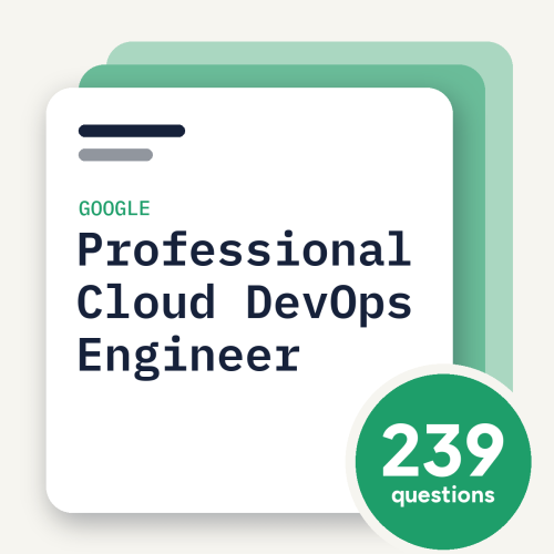 Google Professional Cloud DevOps Engineer Exam Practice Questions Google Professional Cloud DevOps Engineer Exam Practice Questions, practice question pack
