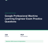 Cover of the Google Professional Machine Learning Engineer Exam Practice Questions pack