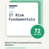 Cover of the ISACA IT Risk Fundamentals Exam Practice Questions pack