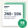 Juniper JN0-106 JNCIA-Junos Exam Practice Questions, practice question pack