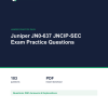 Juniper JN0-637 JNCIP-SEC Exam Practice Questions Cover of the Juniper JN0-637 JNCIP-SEC Exam Practice Questions pack