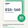 Cover of the LPI Linux Essentials 010-160 Exam Practice Questions pack