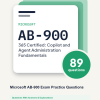 Microsoft AB-900 Exam Practice Questions Cover of the Microsoft AB-900 Exam Practice Questions pack