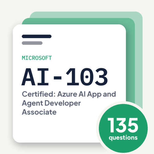 Microsoft AI-103 Exam Practice Questions, practice question pack