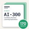 Microsoft AI-300 Exam Practice Questions, practice question pack