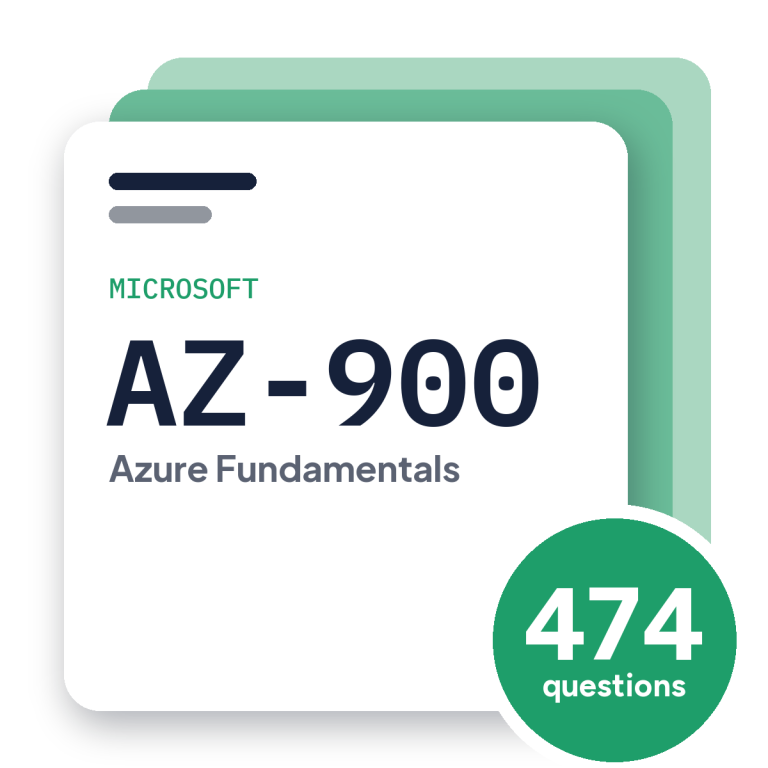 Microsoft AZ-900 Exam Practice Questions, practice question pack