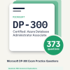 Cover of the Microsoft DP-300 Exam Practice Questions pack