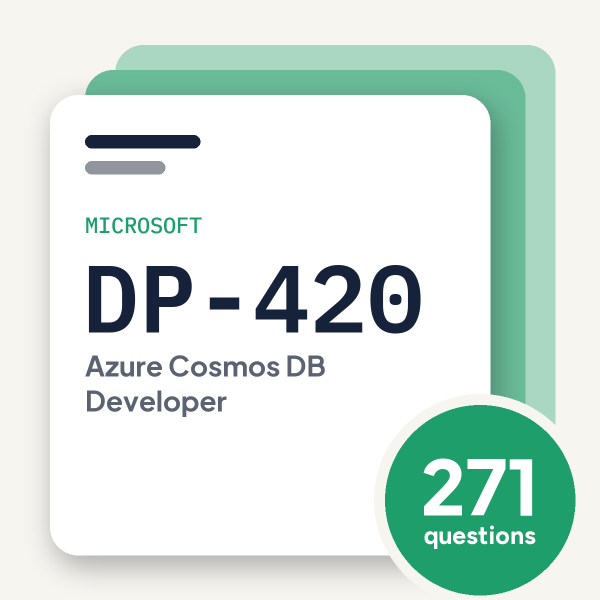 Microsoft DP-420 Exam Practice Questions Microsoft DP-420 Exam Practice Questions, practice question pack