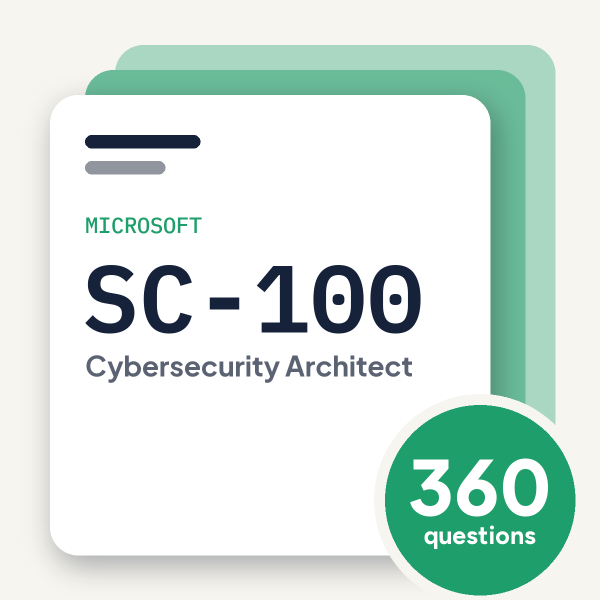 Microsoft SC-100 Exam Practice Questions, practice question pack