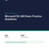 Microsoft SC-200 Exam Practice Questions Cover of the Microsoft SC-200 Exam Practice Questions pack