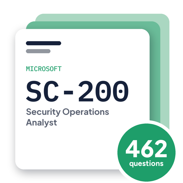 Microsoft SC-200 Exam Practice Questions, practice question pack