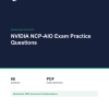 Cover of the NVIDIA NCP-AIO Exam Practice Questions pack