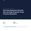 Cover of the Palo Alto Networks Security Service Edge Engineer Exam Practice Questions pack
