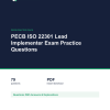 PECB ISO 22301 Lead Implementer Exam Practice Questions Cover of the PECB ISO 22301 Lead Implementer Exam Practice Questions pack