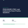 Cover of the PECB ISO/IEC 27001 Lead Implementer Exam Practice Questions pack