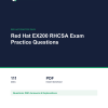 Cover of the Red Hat EX200 RHCSA Exam Practice Questions pack
