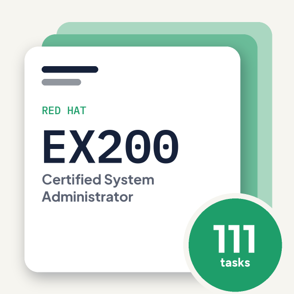 Red Hat EX200 RHCSA Exam Practice Questions, practice question pack