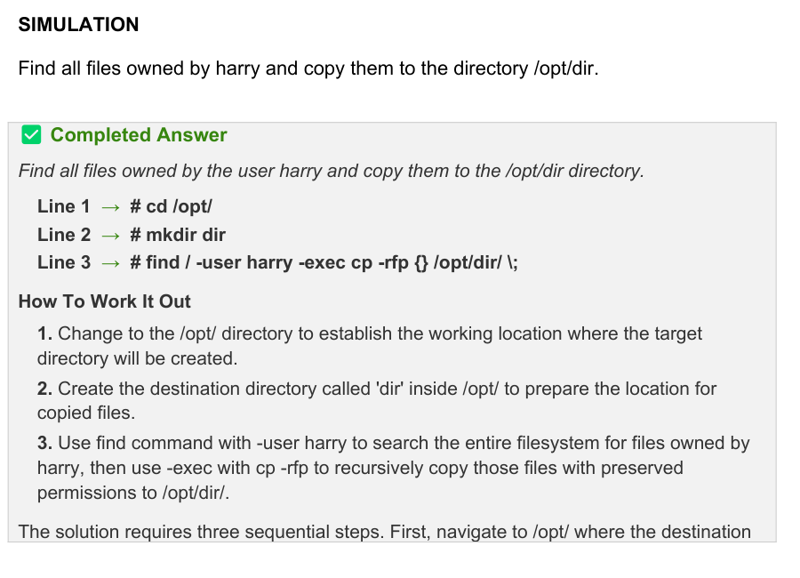 Exhibit for question 5